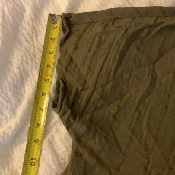 PRANA, medium, button down, crop, tie front, great condition - Picture 10 of 11